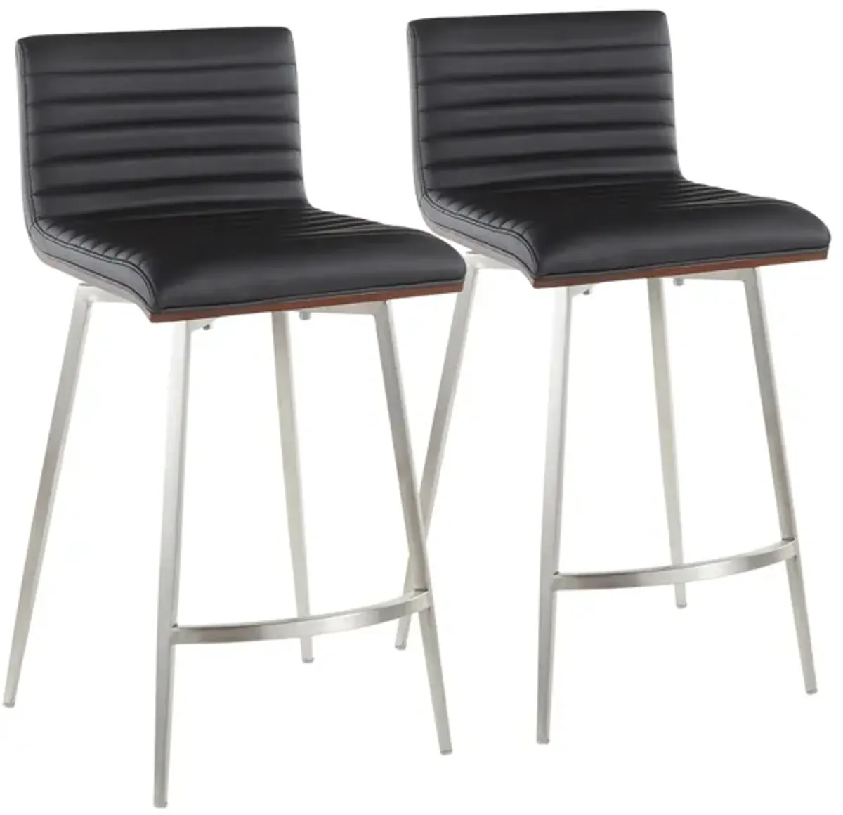 Mason Swivel Counter-Height Stool - Set of 2