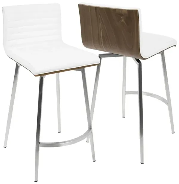 Mason Swivel Counter-Height Stool - Set of 2