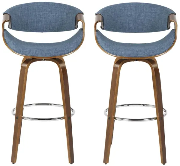 Curvini Barstool- Set of 2