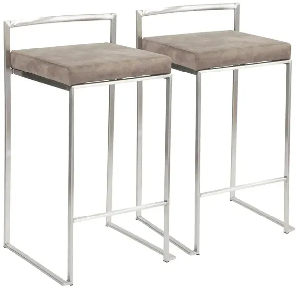 Fuji Counter Stools: Set of 2