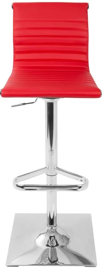 Master Barstool in Red by Lumisource