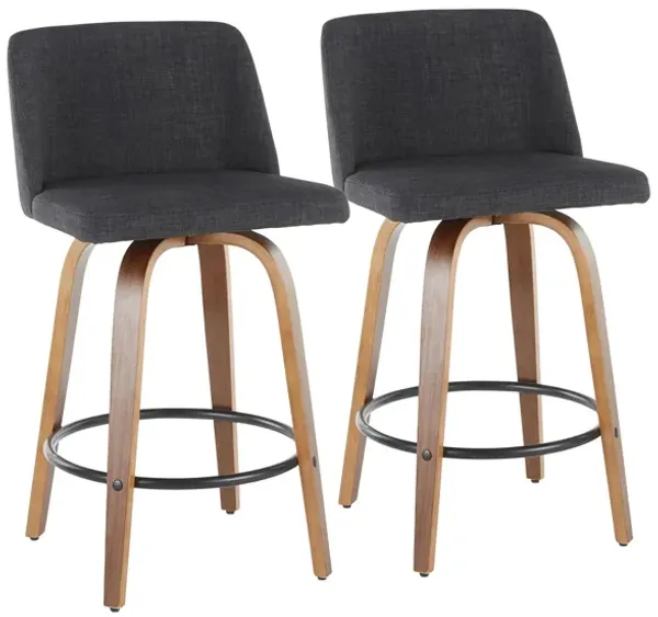Toriano Counter Stools: Set of 2