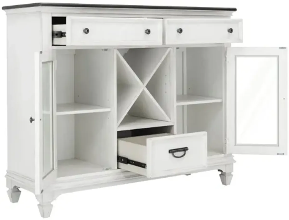 Shelby Buffet w/ Wine Storage