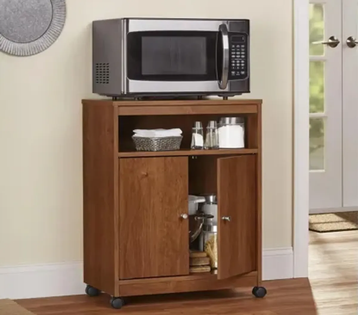 Landry Microwave Cart