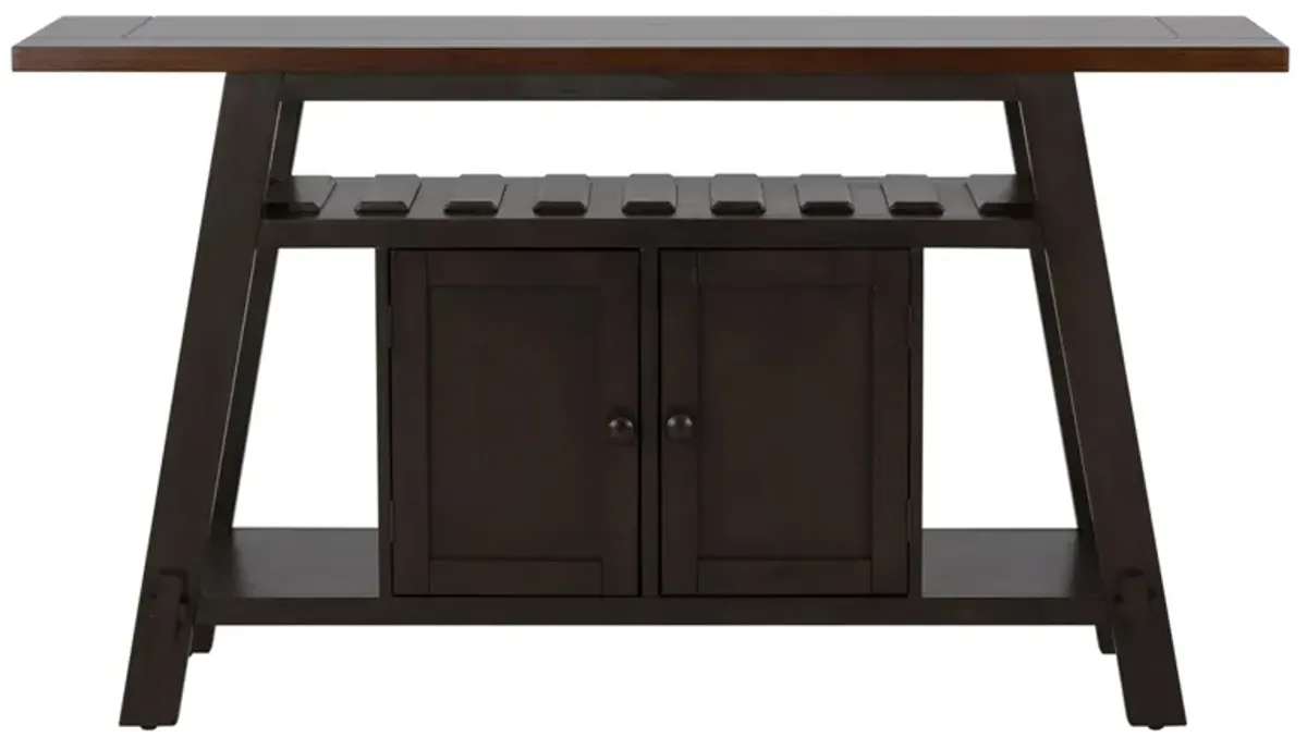 Timothy Server w/ Wine Storage