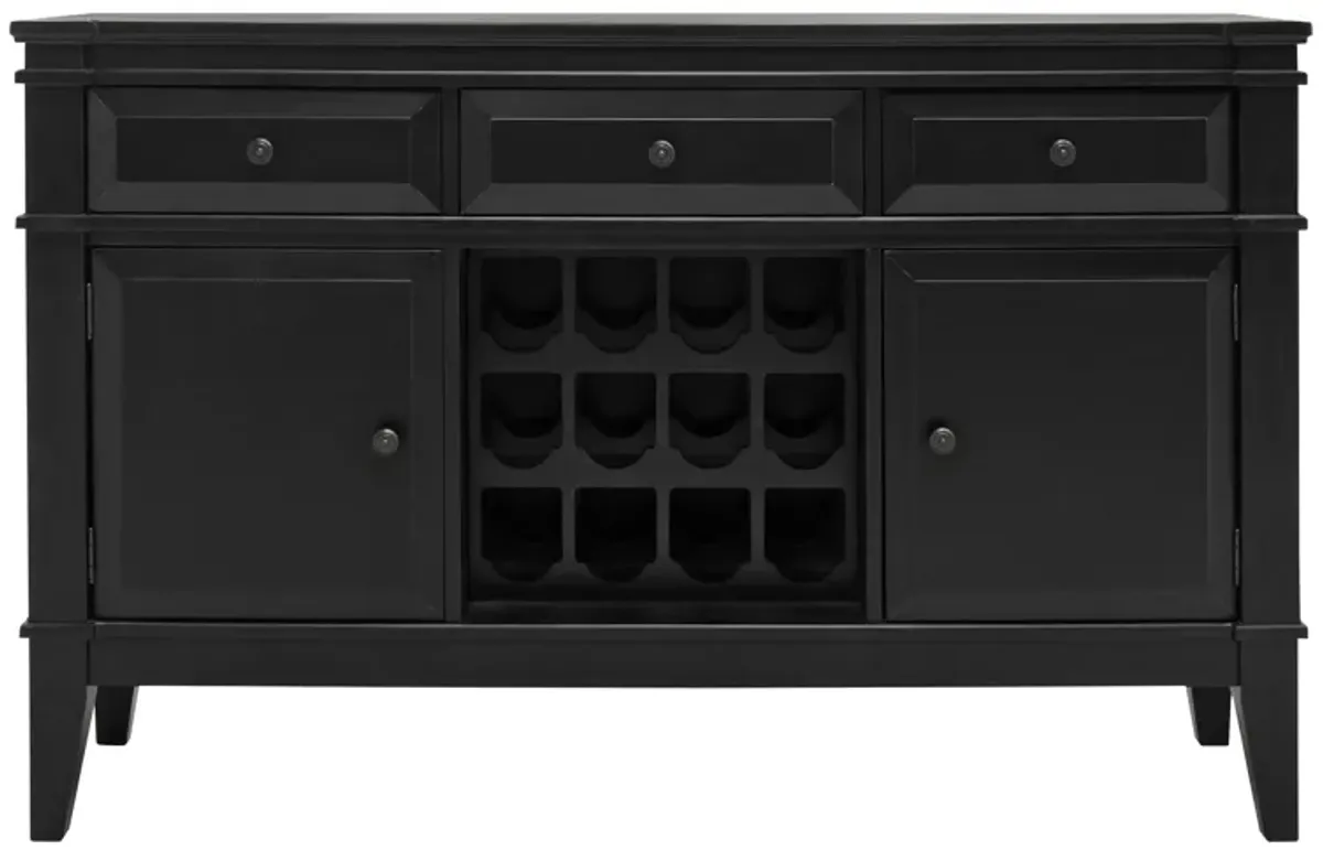 Halden Server w/ Wine Storage