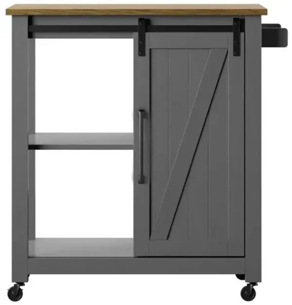 Geremia Barndoor Kitchen Cart