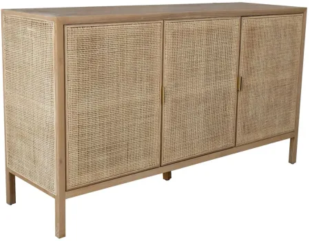 Rattan Sideboard in Natural by LH Imports Ltd