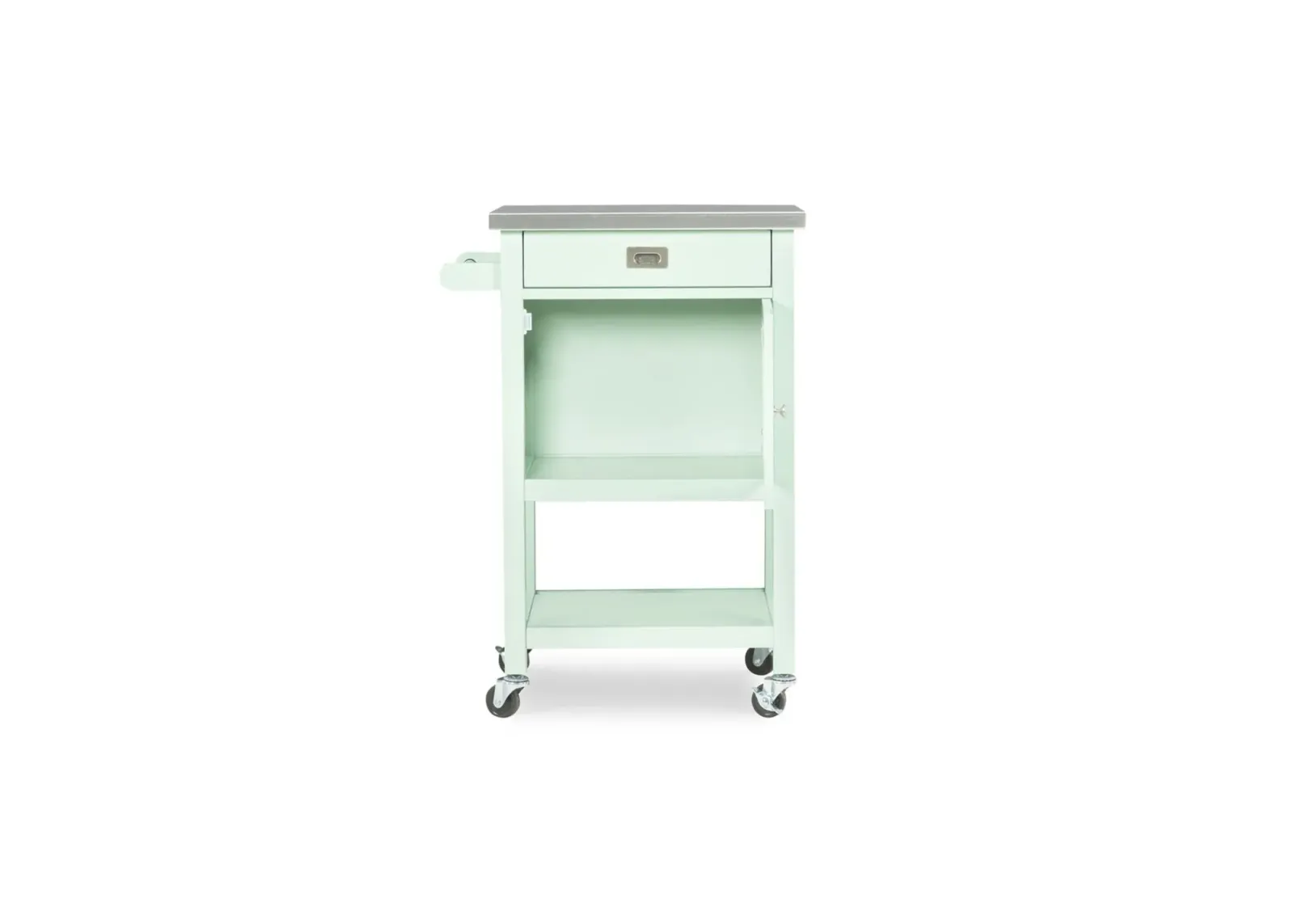 Amelia Apartment Cart in Light Green by Linon Home Decor