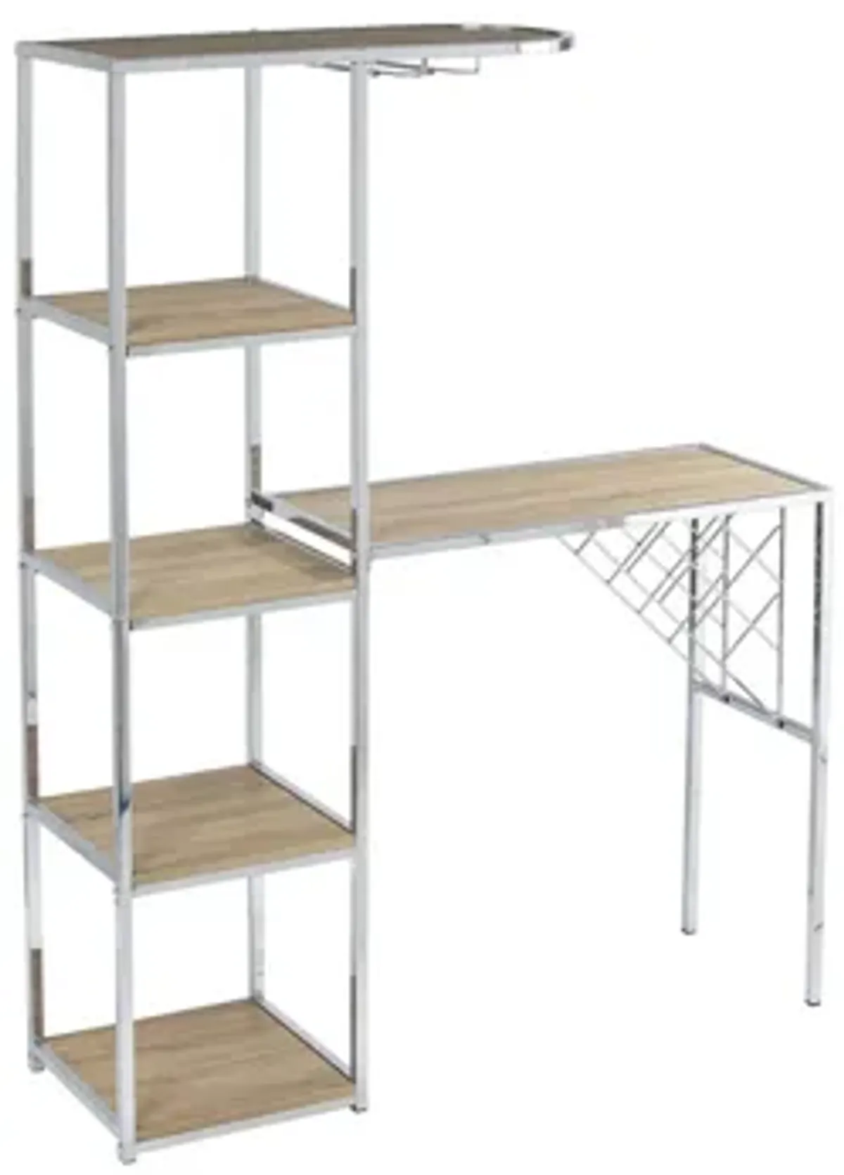 Davenport Bar Shelf Serving Table