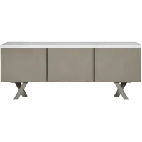 Mills Sideboard in Gray by Unique Furniture