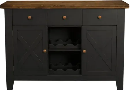 Stone Creek Server in Chickory/Black by A-America
