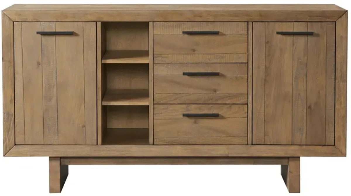 Landmark Sideboard in Weathered Oak by Intercon