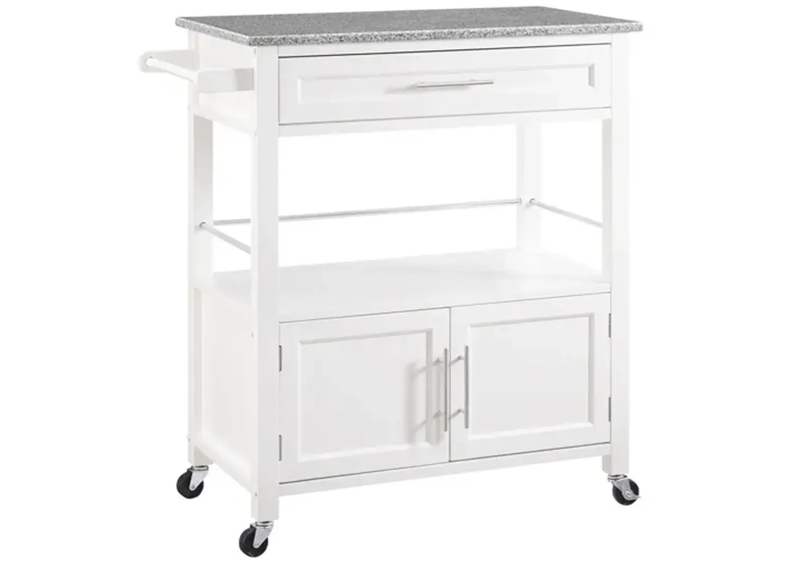 Cincinnati Kitchen Cart in White by Linon Home Decor