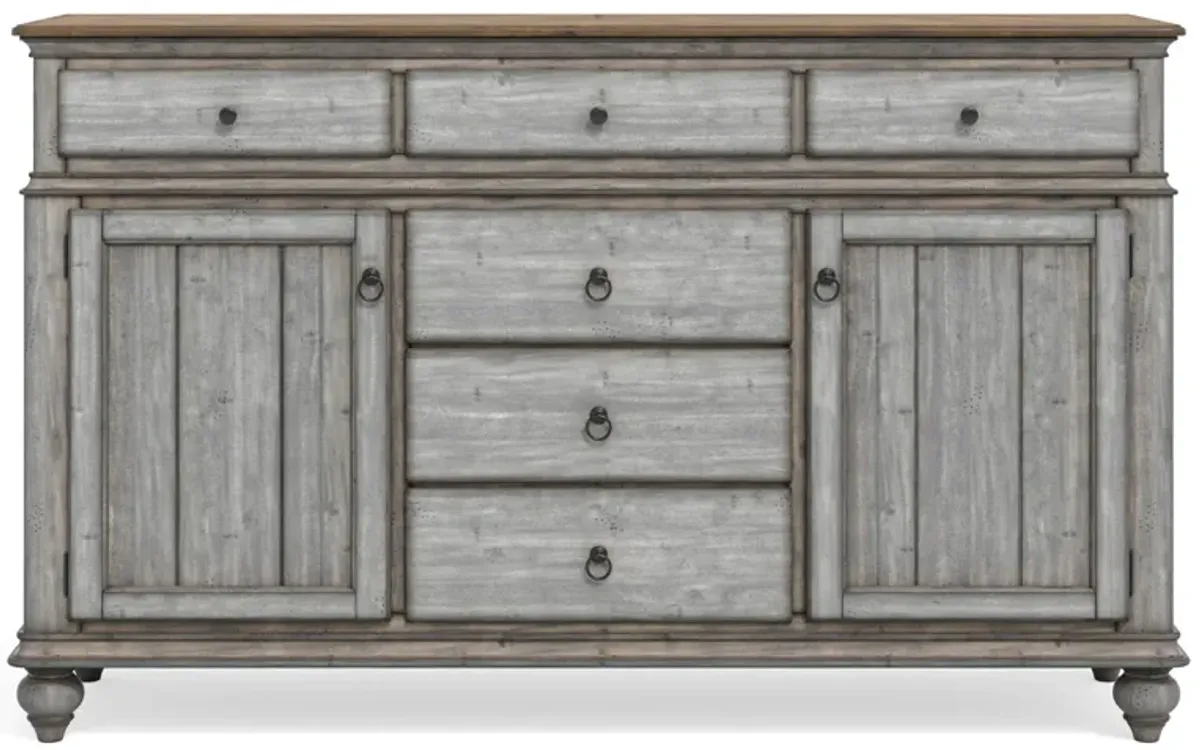 Plymouth Buffet in Gray by Flexsteel