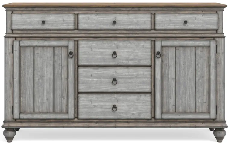 Plymouth Buffet in Gray by Flexsteel