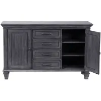 Eastlane Buffet in Weathered Gray by Sunset Trading