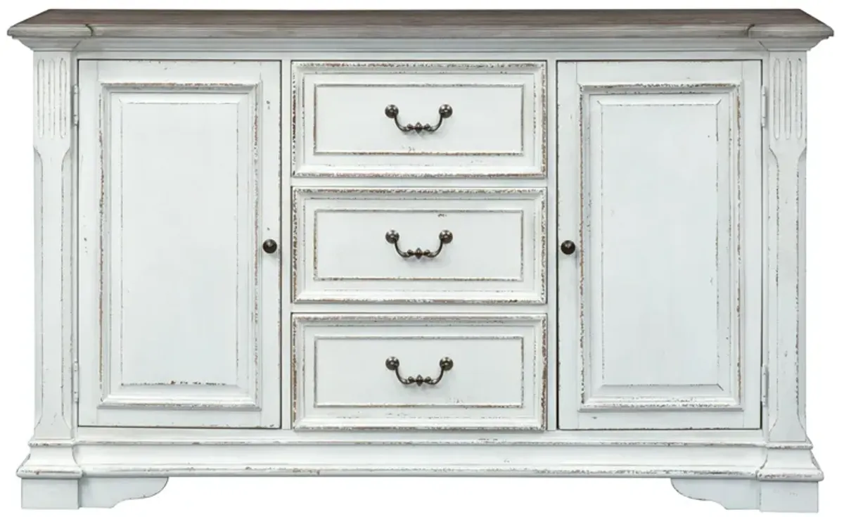 Birmingham Server in White by Liberty Furniture