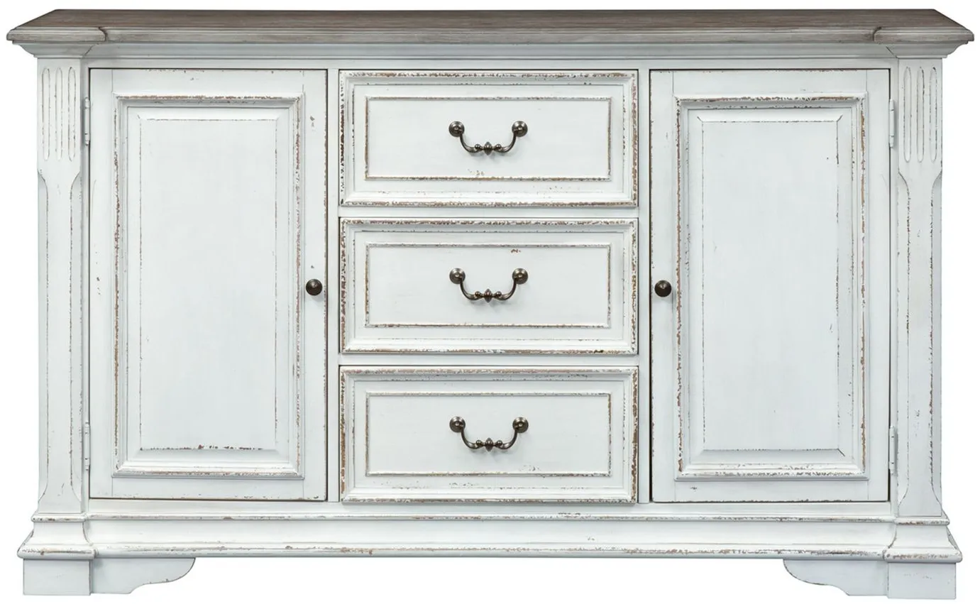 Birmingham Server in White by Liberty Furniture