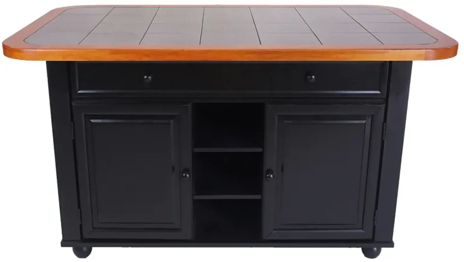 Black Cherry Selections Kitchen Island