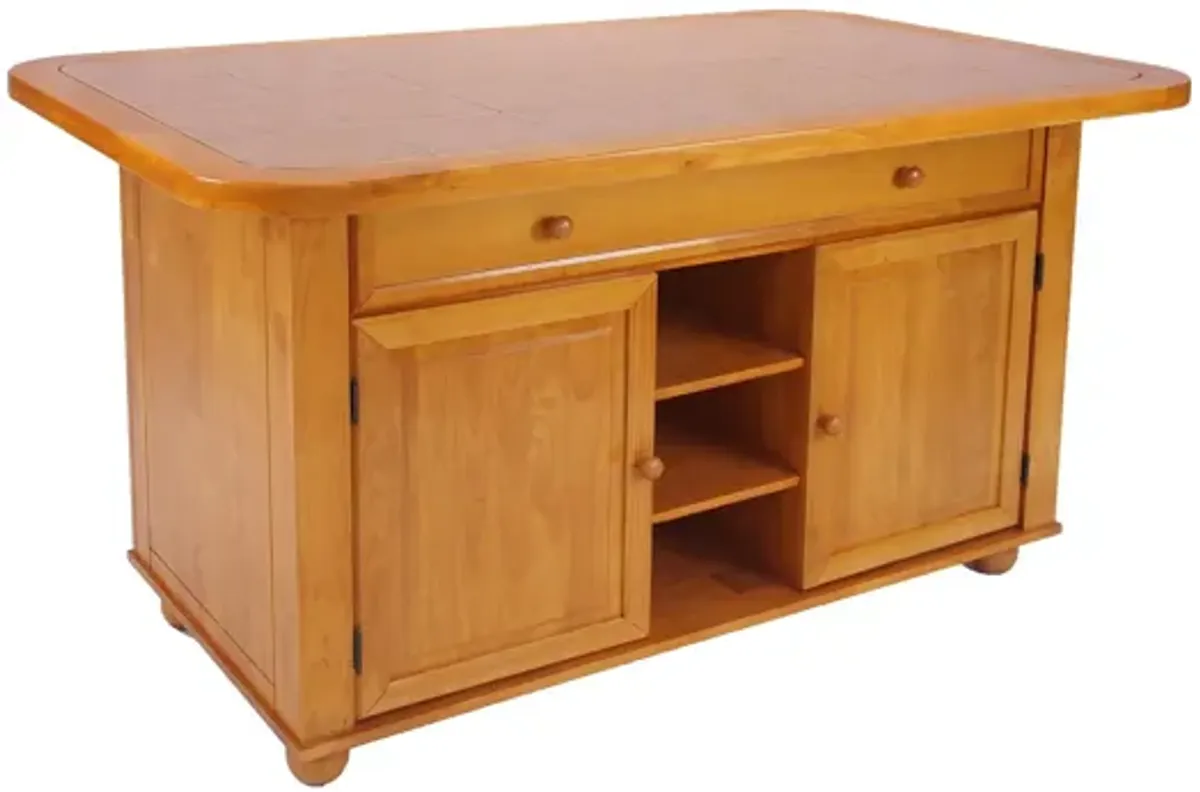 Oak Selections Kitchen Island