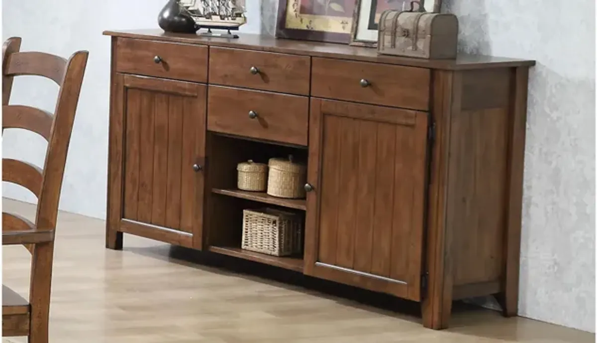Amish Brook Sideboard Server