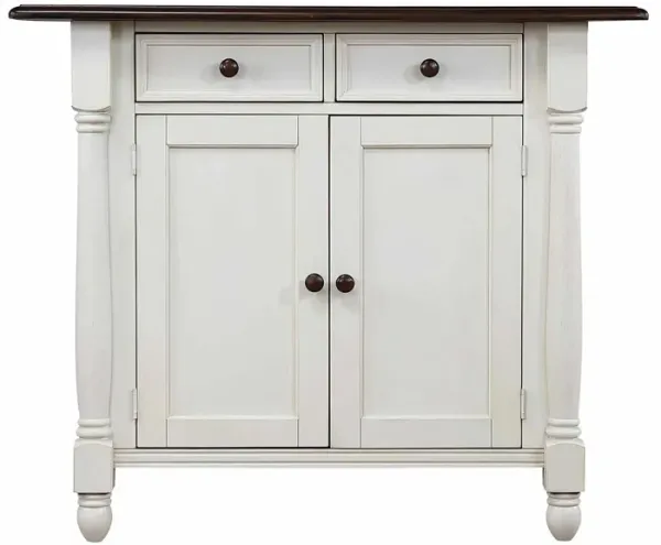 Fenway Kitchen Island w/ Leaf