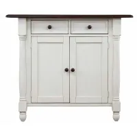 Fenway Kitchen Island w/ Leaf