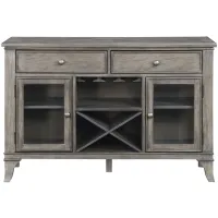 Fallon Dining Room Server in Brown Gray by Homelegance