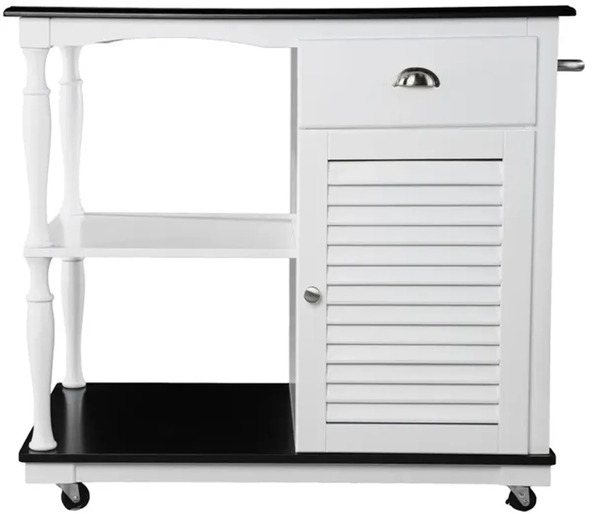 Hale Kitchen Cart in White by SEI Furniture