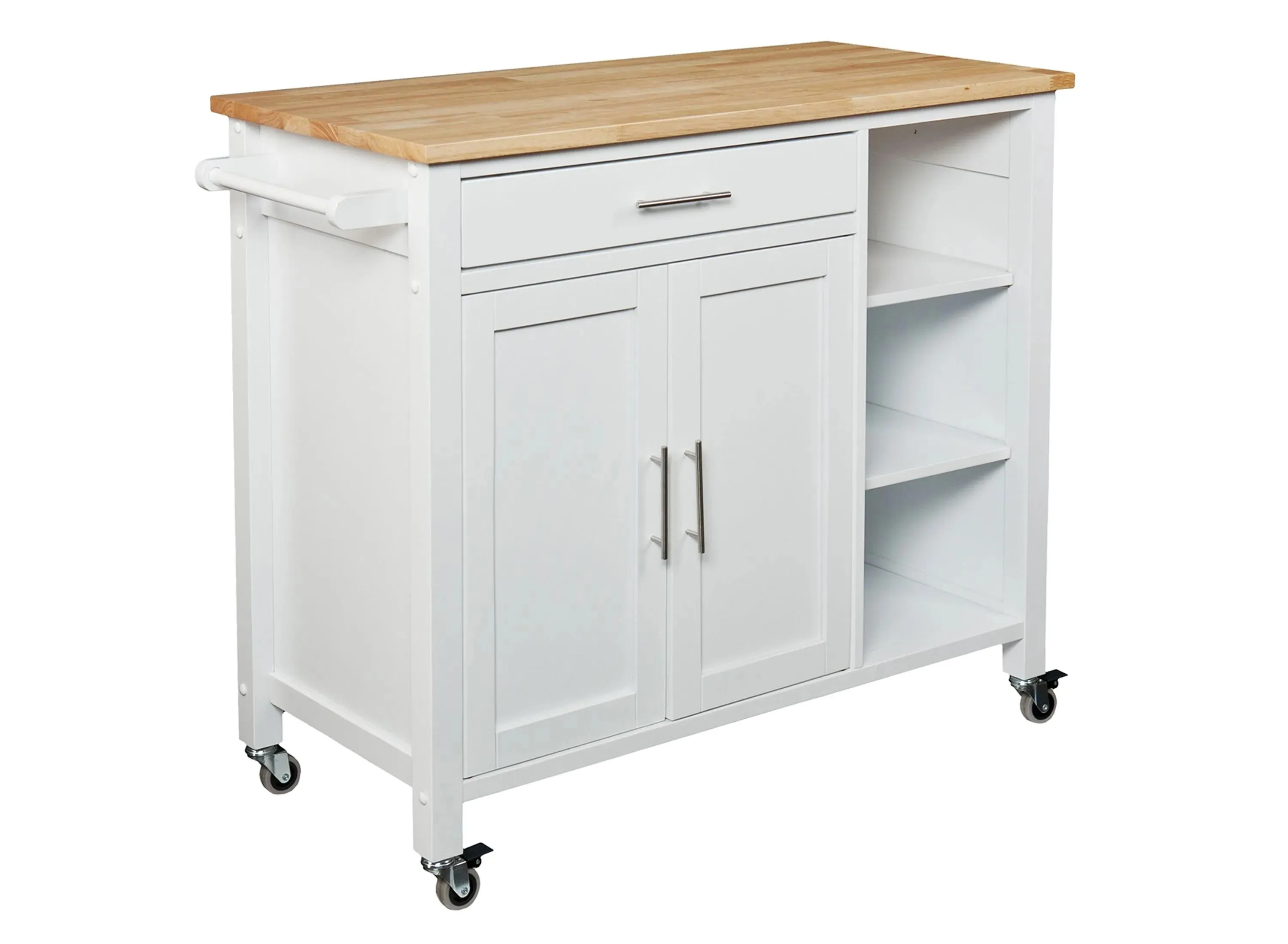 Easterday Kitchen Cart in White by SEI Furniture