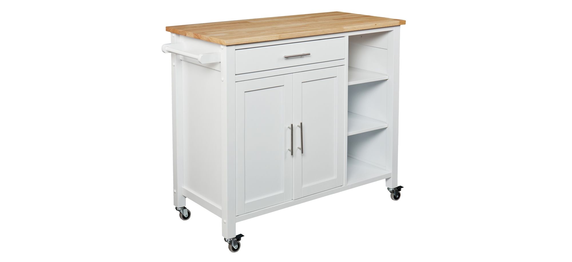 Easterday Kitchen Cart in White by SEI Furniture