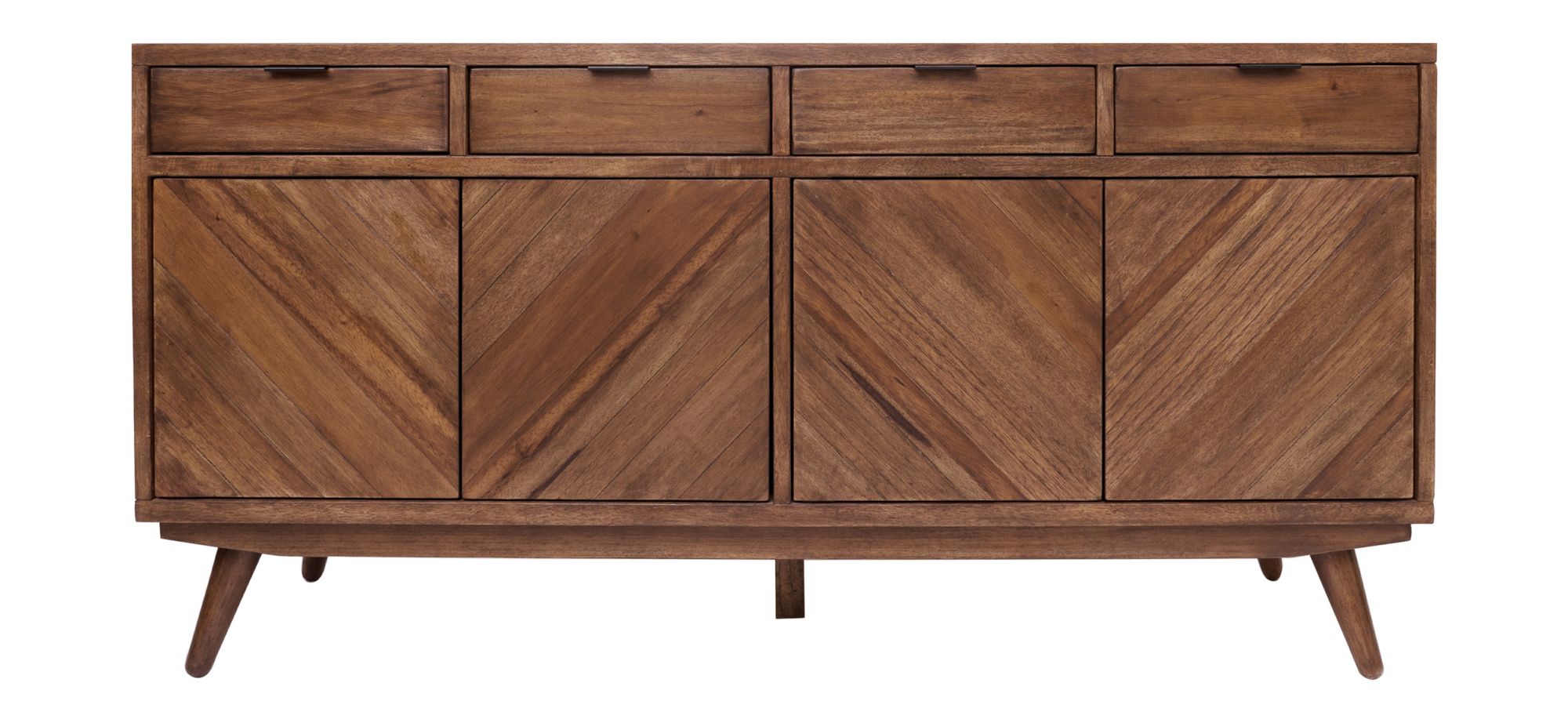 Piero Chevron Buffet in Monterey Brown by New Pacific Direct