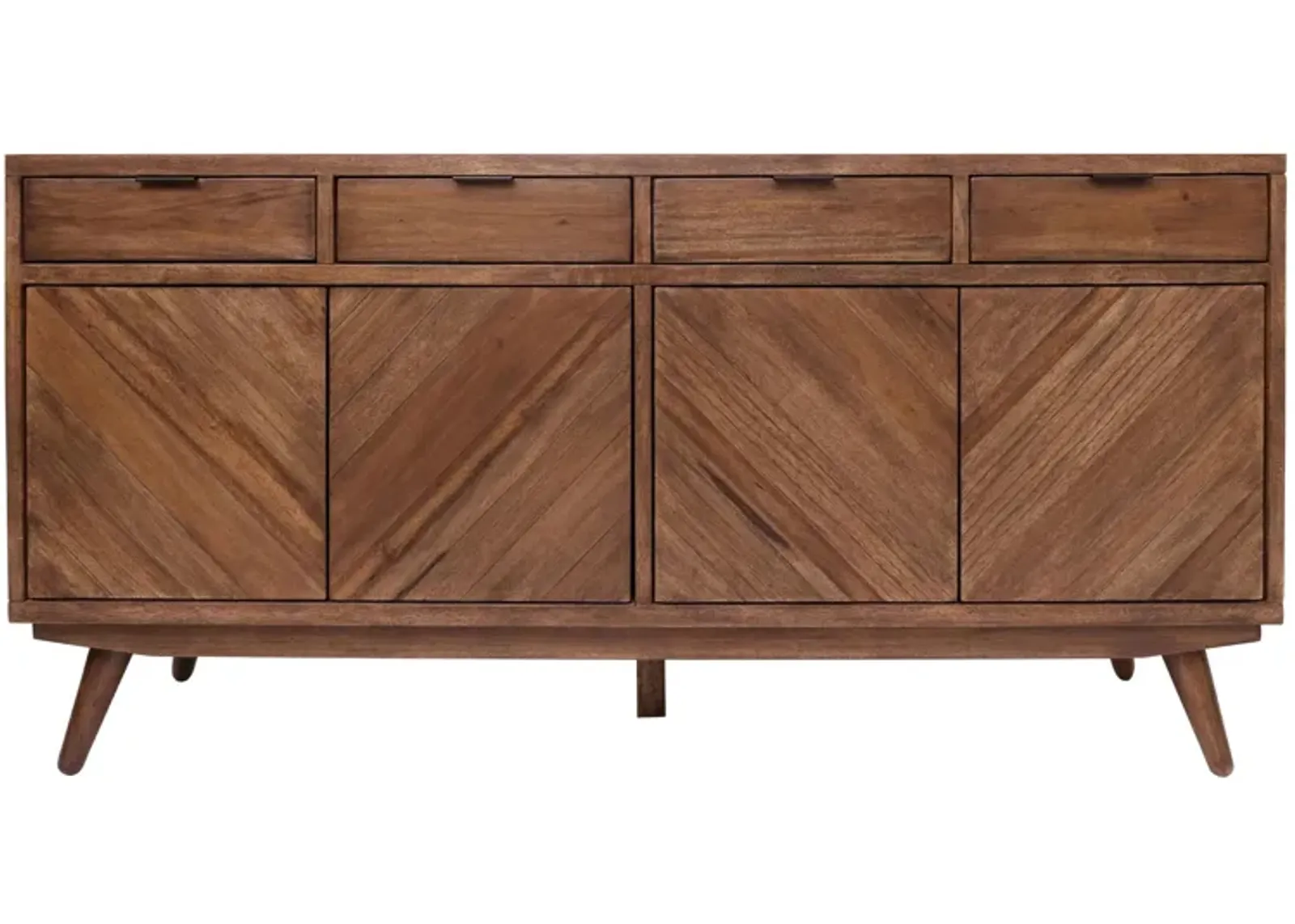 Piero Chevron Buffet in Monterey Brown by New Pacific Direct