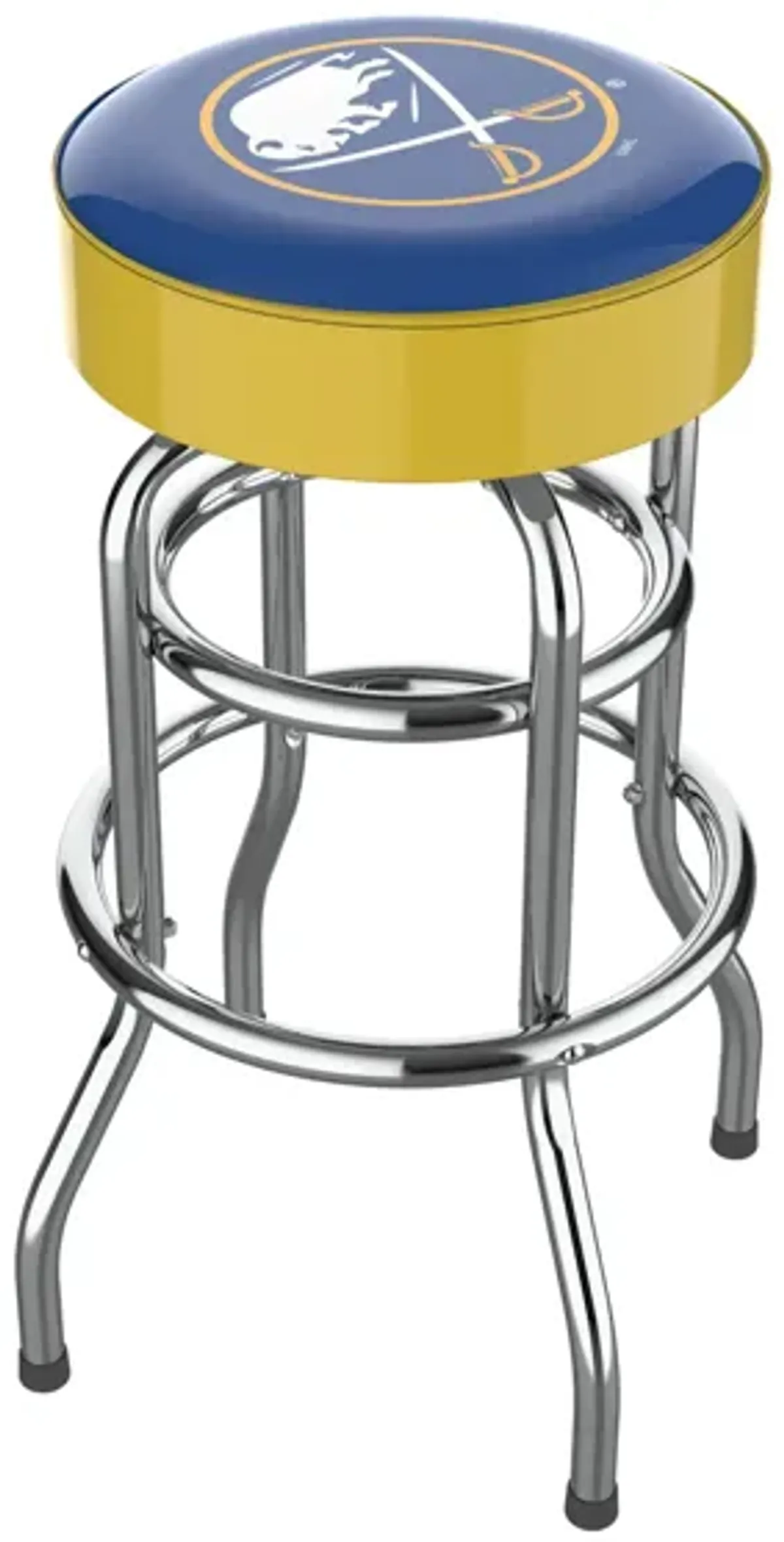 NHL Backless Swivel Bar Stool