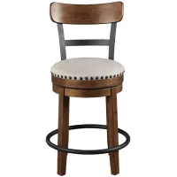 Benny Counter Height Stool in Brown by Ashley Furniture