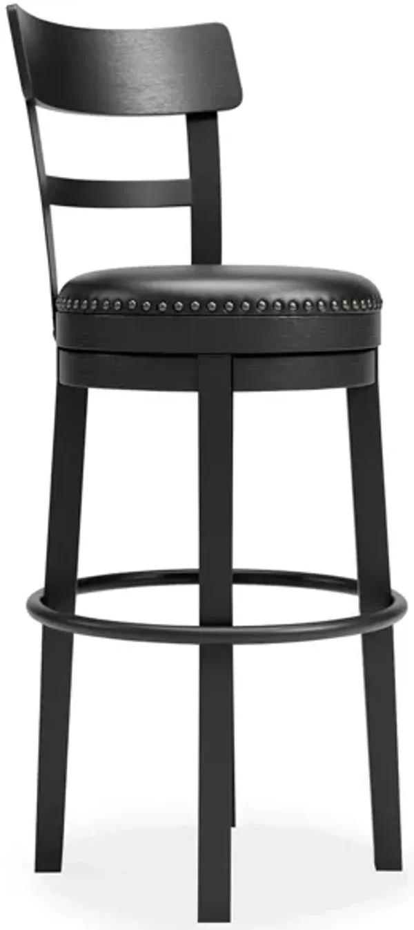Benny Counter Height Upholstered Swivel Barstool
