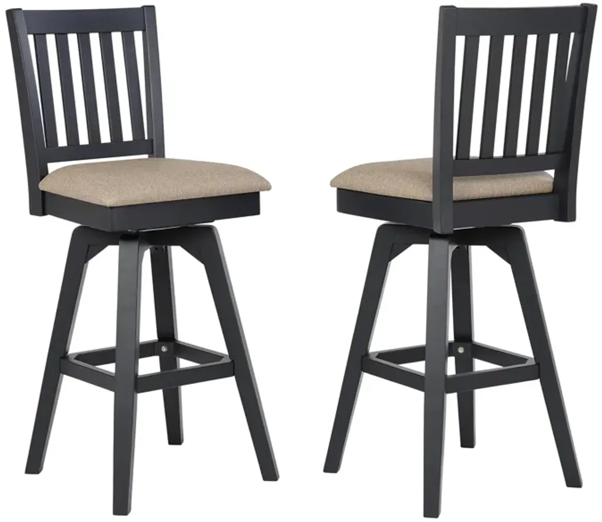 Autumn Winds Swivel Counter Stool - Set of 2