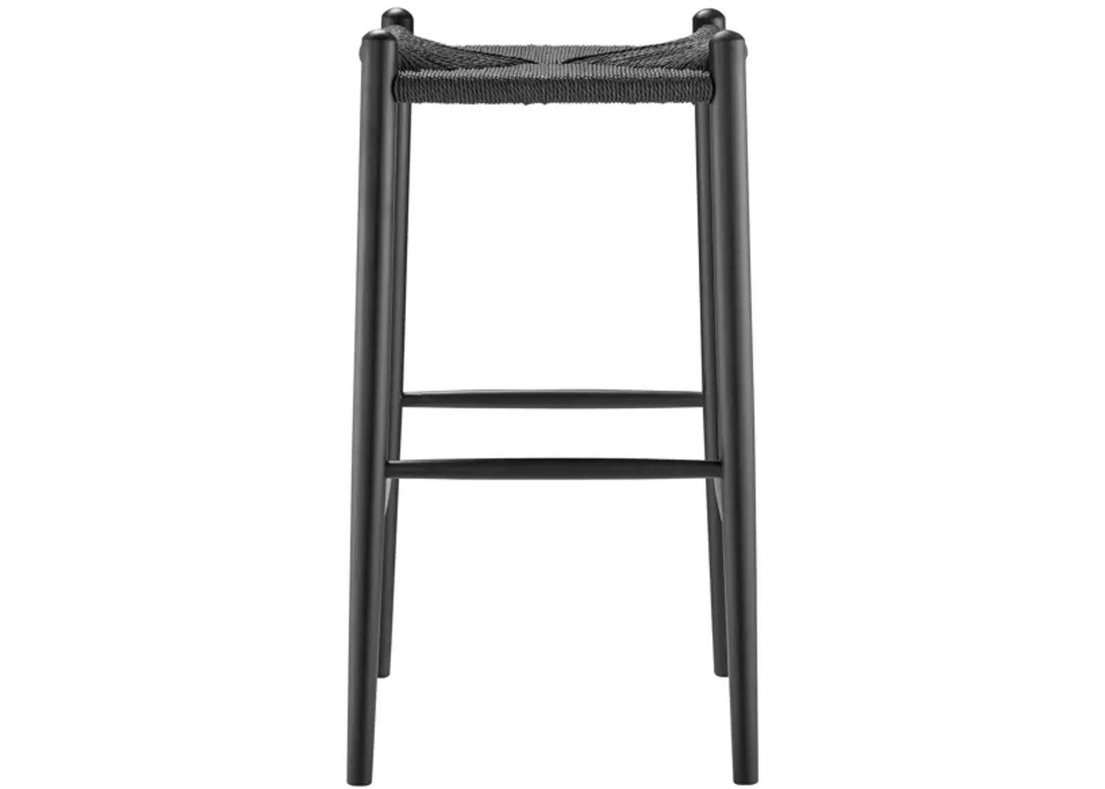 Evelina Counter Stool in Black by EuroStyle