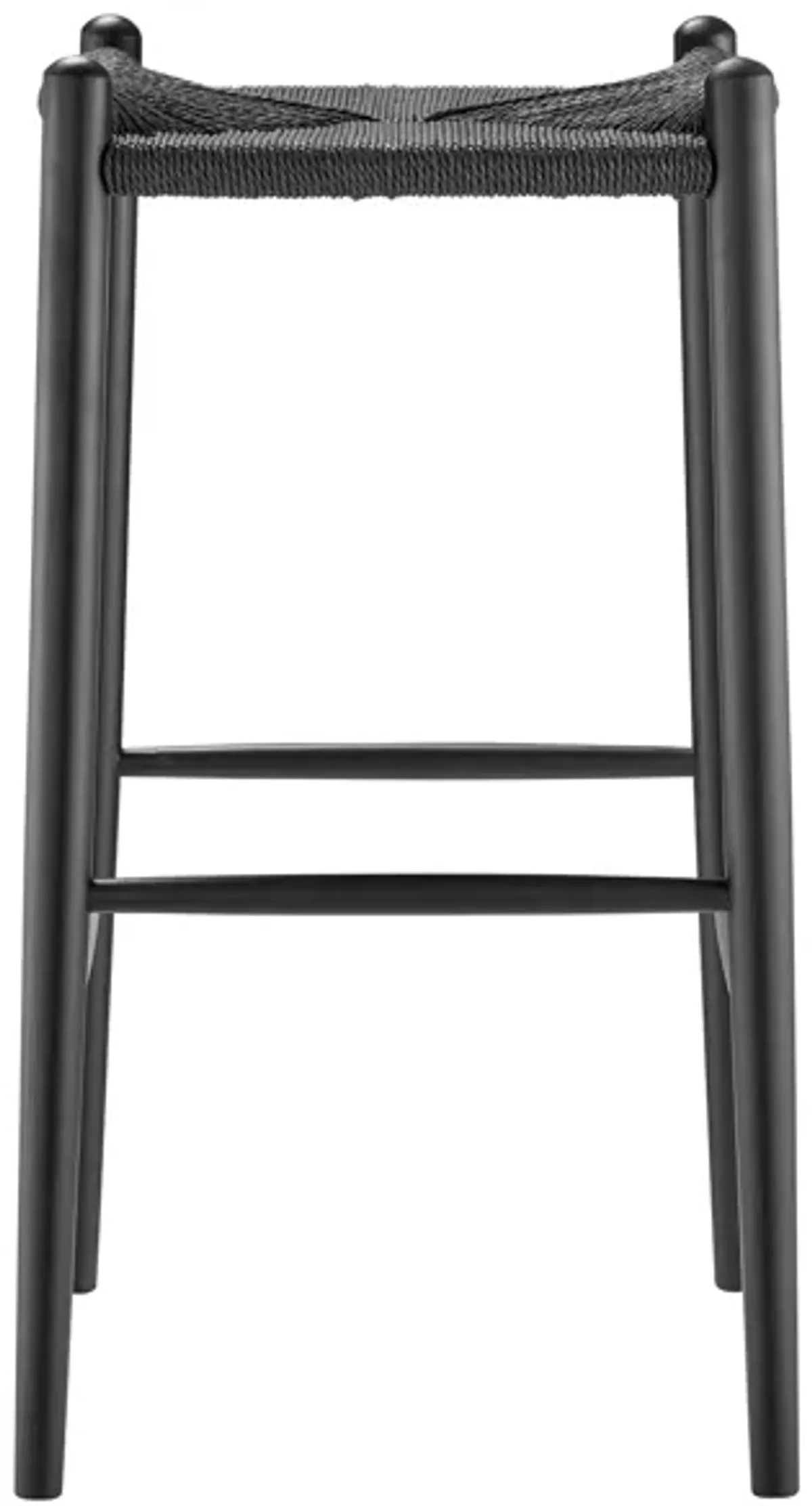 Evelina Counter Stool in Black by EuroStyle