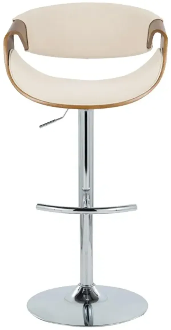 Curvo Adjustable Barstool - Set of 2