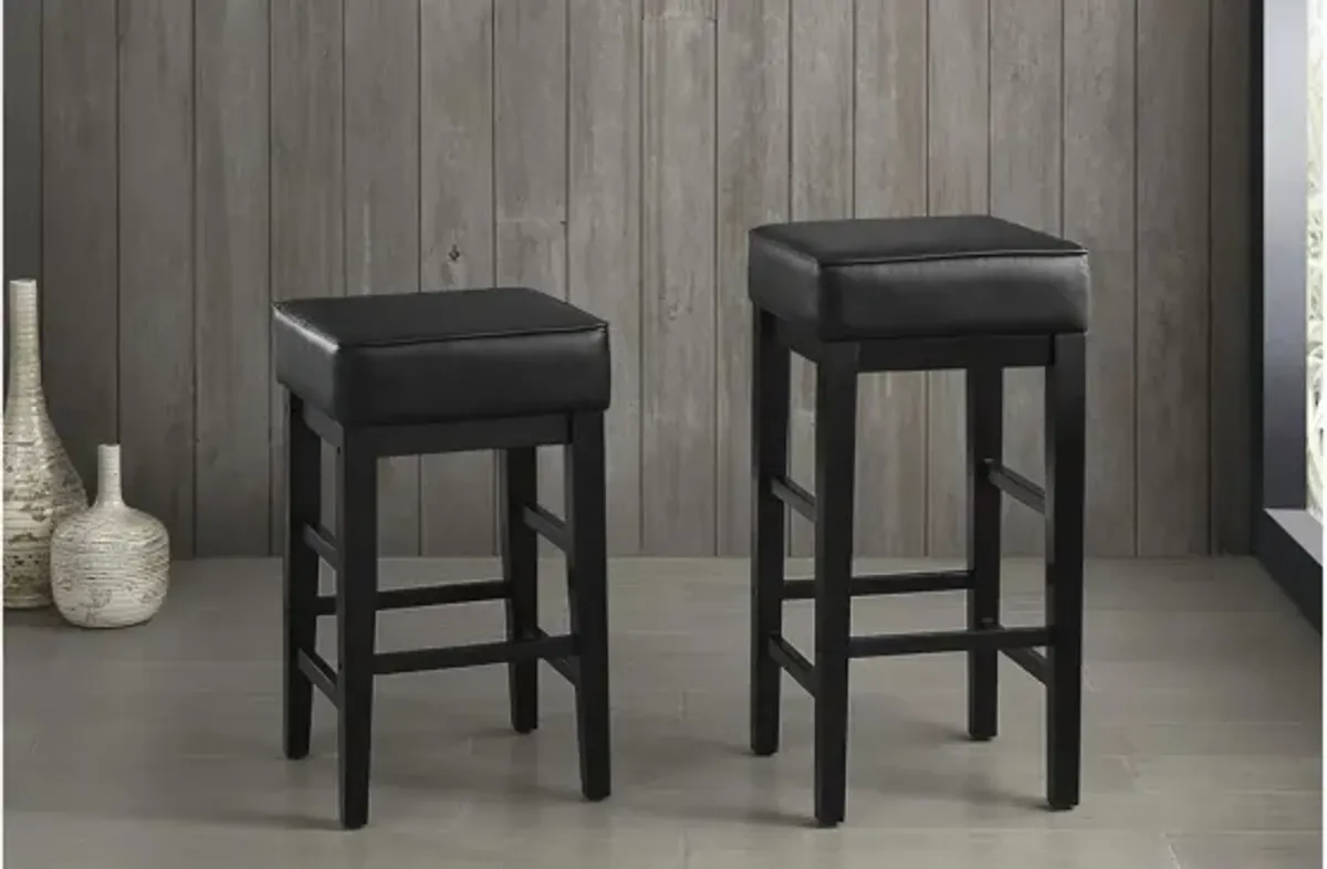 Josie 26" Height Square Stool (Set of 2)