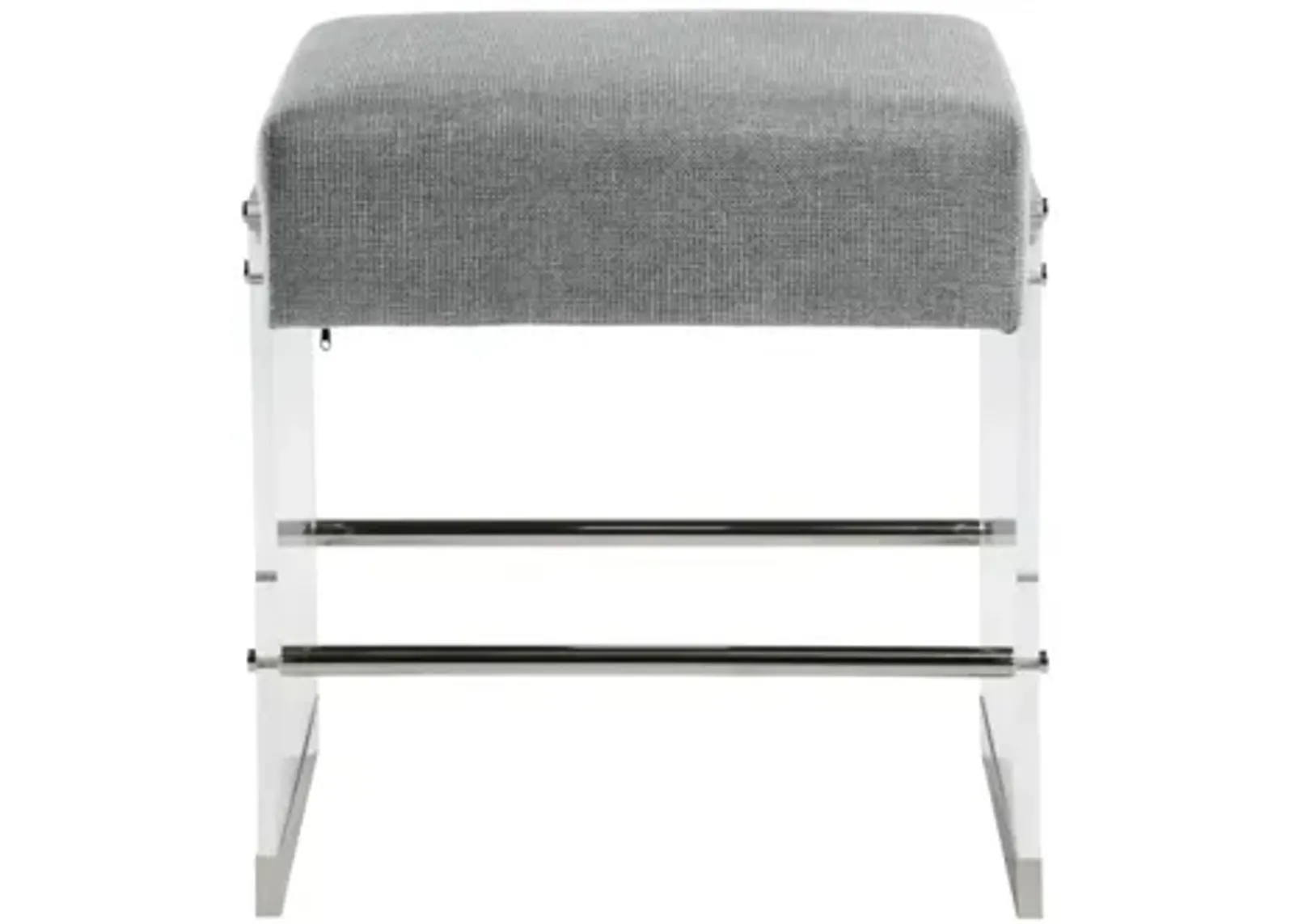 Aston Counter Stool in Gray by Chintaly Imports