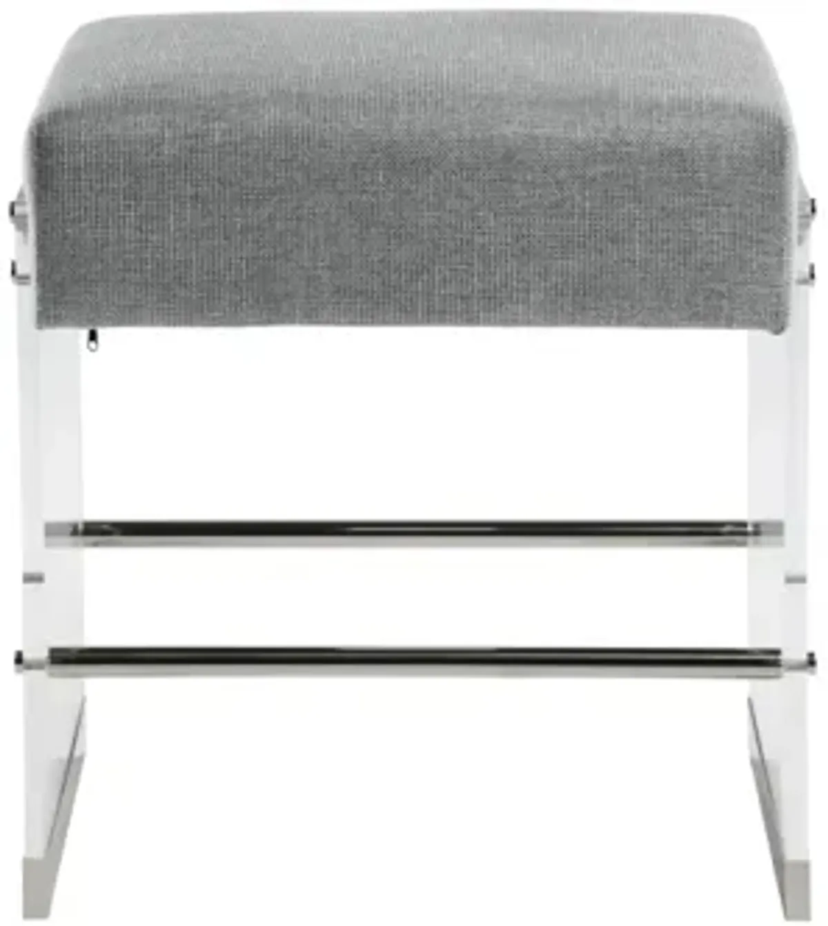 Aston Counter Stool in Gray by Chintaly Imports