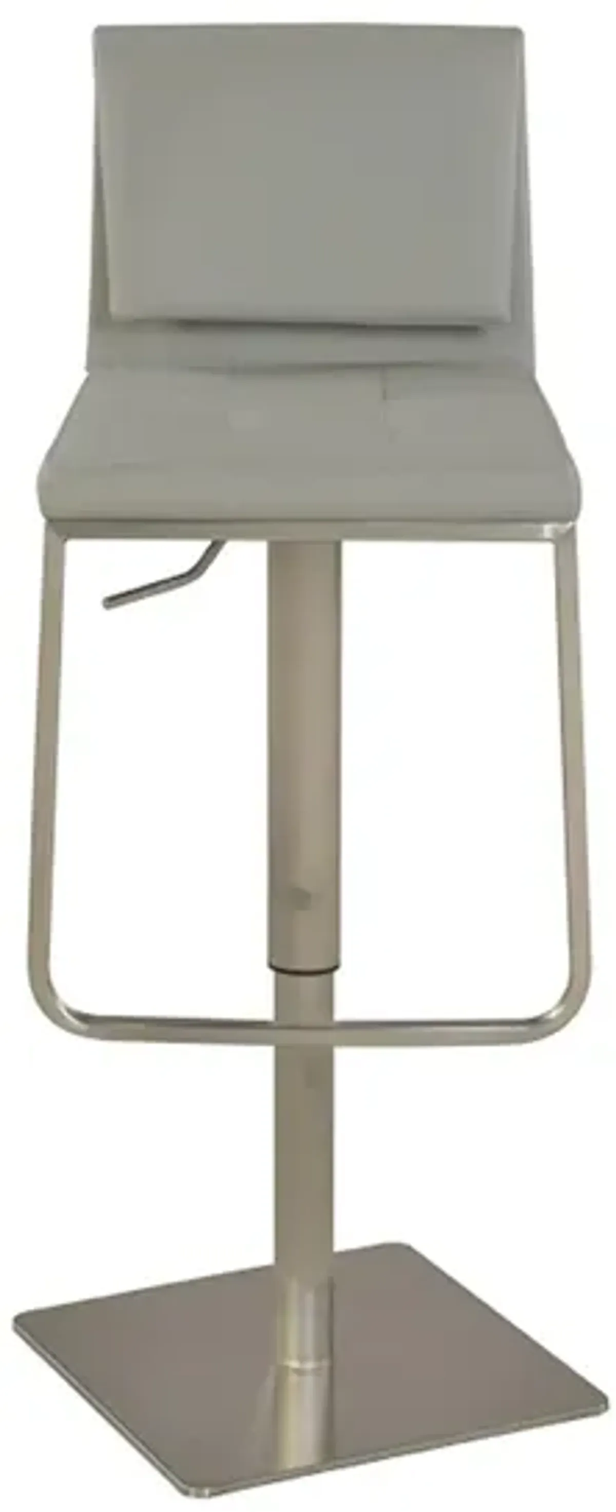 Darby Adjustable Stool in Gray by Chintaly Imports