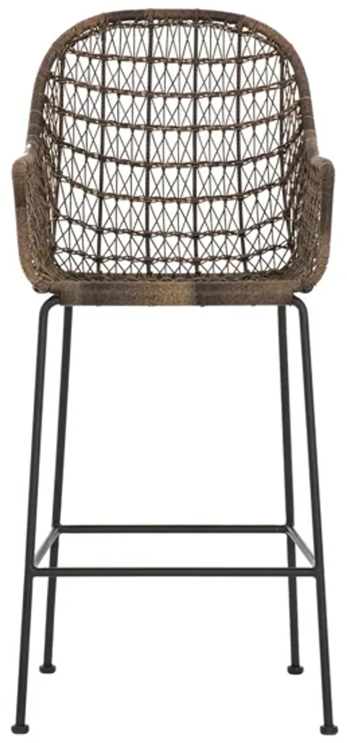 Bandera Outdoor Woven Bar Stool