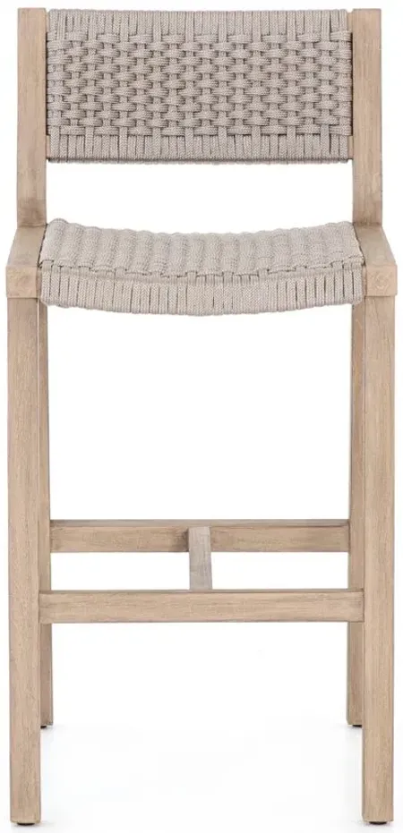 Marceline Outdoor Bar Stool in Gray by Four Hands