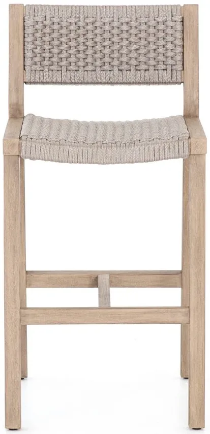 Marceline Outdoor Bar Stool in Gray by Four Hands