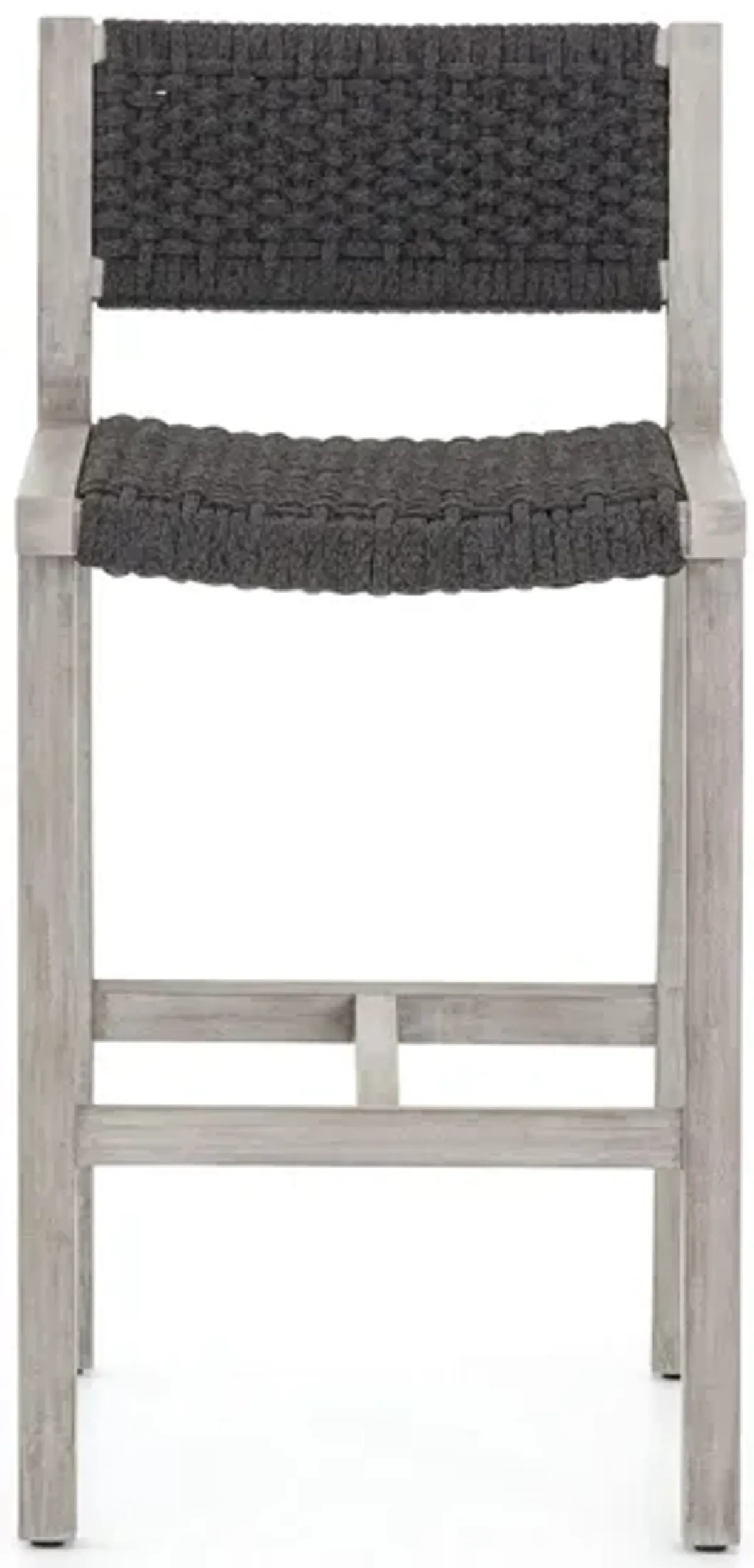 Marceline Outdoor Bar Stool in Dark Gray by Four Hands