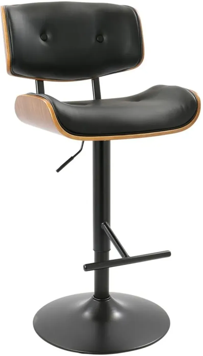 Lombardi Barstool in Black by Lumisource